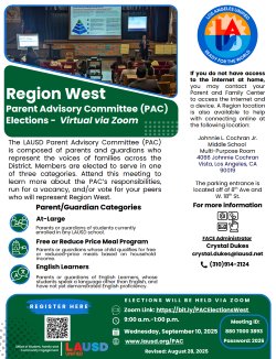 Region West PAC Elections